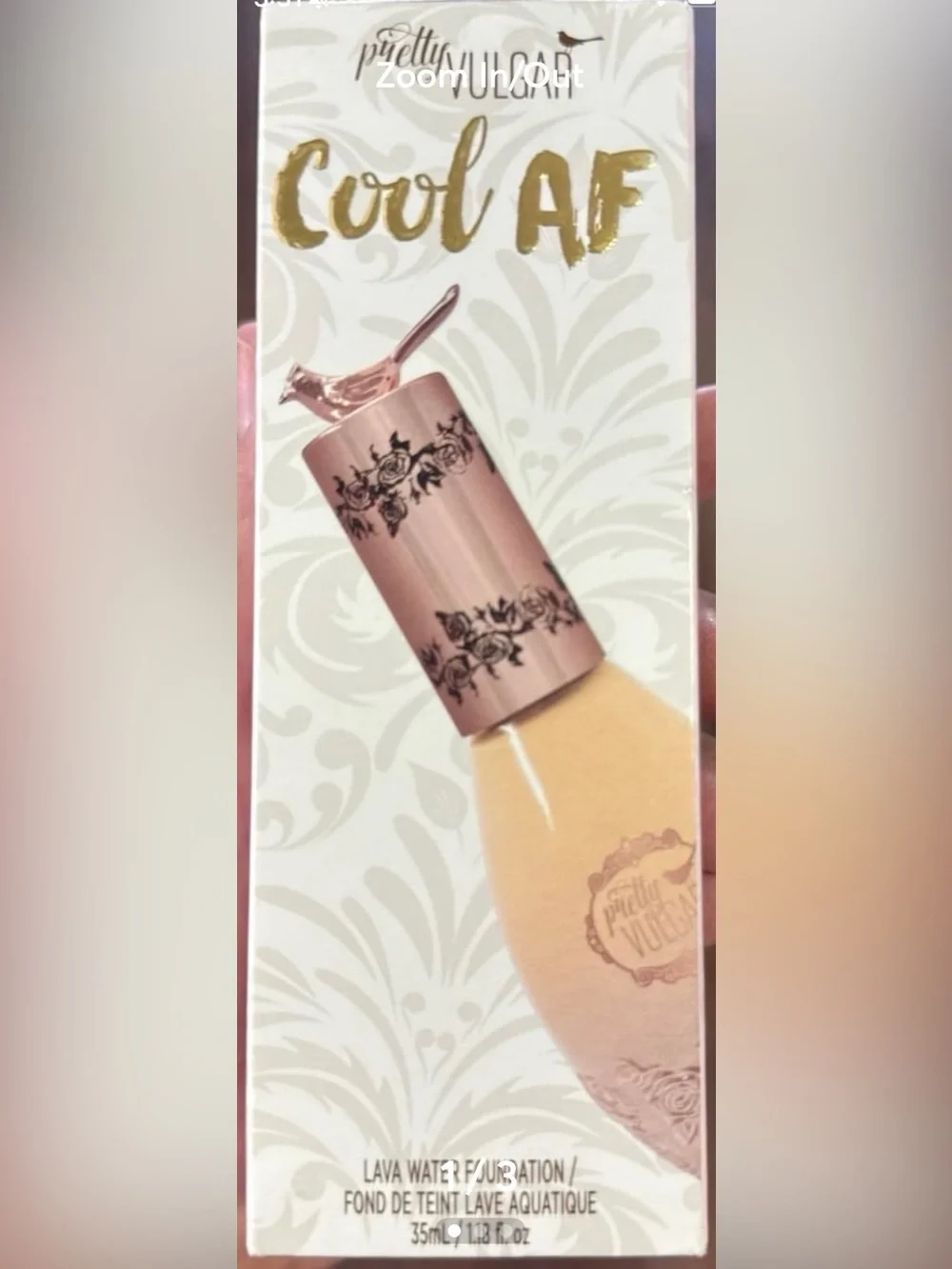 Pretty Vulgar Cool AF Lava Water Foundation - color tone, 72